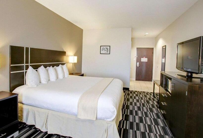 带大床的标准间, Quality Inn & Suites Bryan College Station