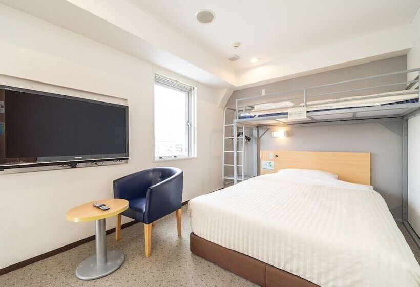 חדר סטנדרט לשלושה, Super Hotel Ueno Okachimachi