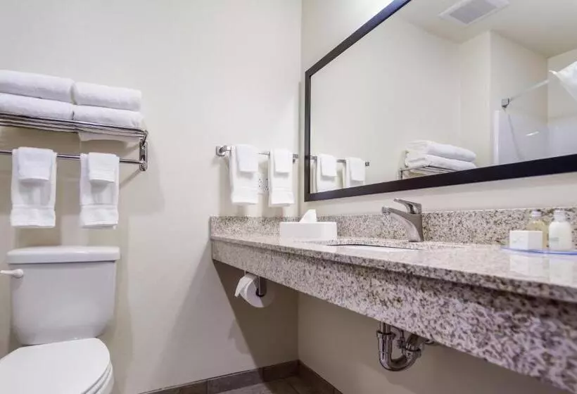 キングサイズベッドのスイートルーム, Cobblestone Hotel & Suites Seward