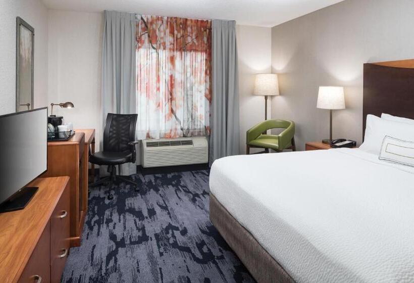 غرفة قياسية سرير كينج, Fairfield Inn & Suites Kansas City Overland Park