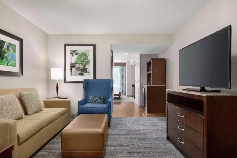 キングサイズベッドのジュニアスイート, Hilton Garden Inn Stony Brook