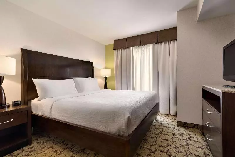 キングサイズベッドのジュニアスイート, Hilton Garden Inn Stony Brook