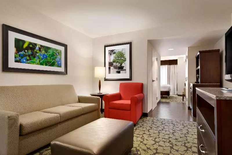 キングサイズベッドのジュニアスイート, Hilton Garden Inn Stony Brook