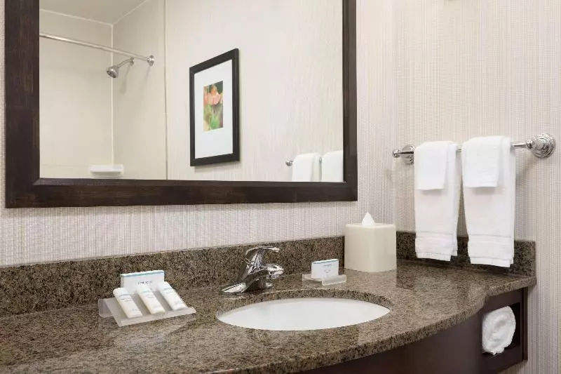 キングサイズベッドのジュニアスイート, Hilton Garden Inn Stony Brook