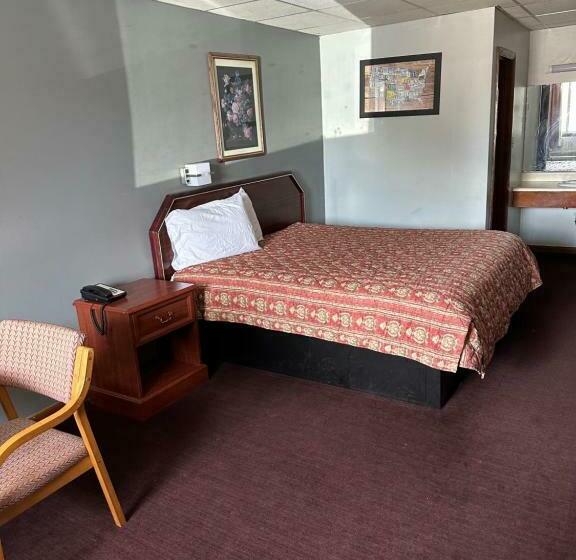 اتاق استاندارد با تخت بزرگ, Budget Inngadsden