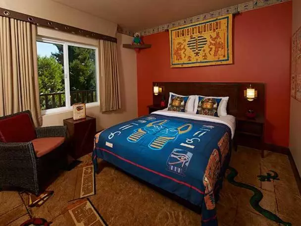 اتاق استاندارد تم دار, Legoland California Hotel and Castle