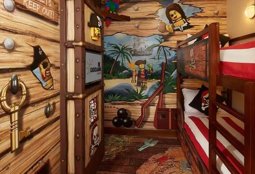اتاق استاندارد تم دار, Legoland California Hotel and Castle