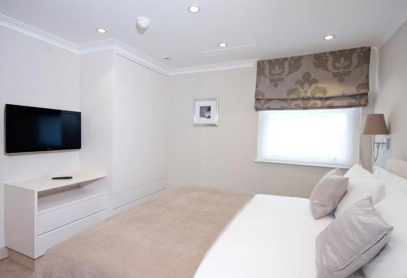 דירת פנטהאוז 1 חדרי שינה, Claverley Court