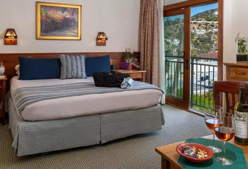 キングサイズベッドのスタンダードルーム, The Avalon Hotel In Catalina Island