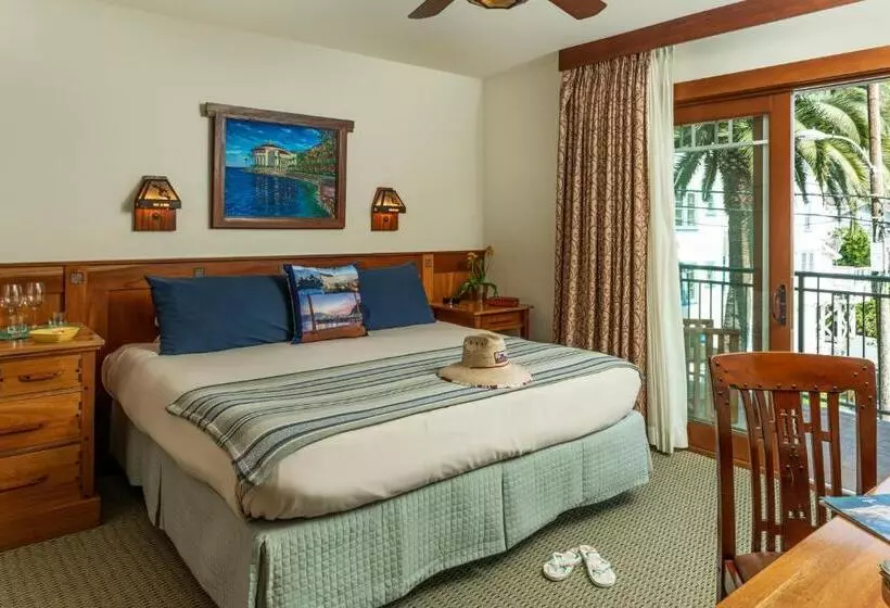 キングサイズベッドのスタンダードルーム, The Avalon Hotel In Catalina Island