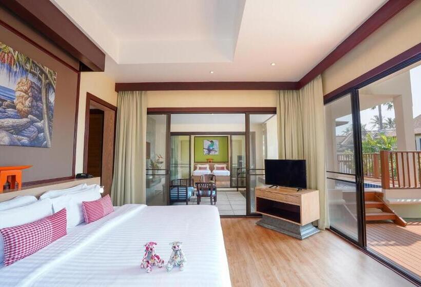 침실 2개 빌라, The Briza Beach Resort, Samui Sha Plus