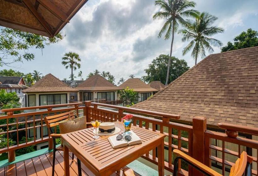 발코니 디럭스 룸, The Briza Beach Resort, Samui   Sha Plus