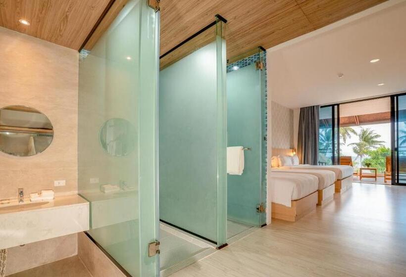 패밀리 룸 바다 전망, The Briza Beach Resort, Samui Sha Plus