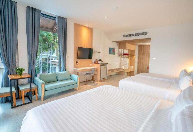 패밀리 룸 바다 전망, The Briza Beach Resort, Samui   Sha Plus