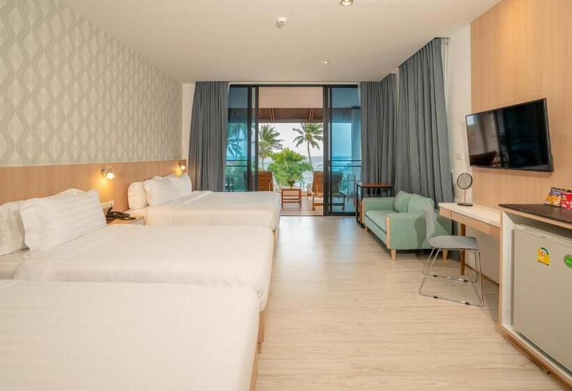 패밀리 룸 바다 전망, The Briza Beach Resort, Samui Sha Plus