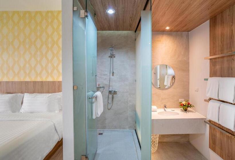 패밀리 룸 가든 전망, The Briza Beach Resort, Samui Sha Plus