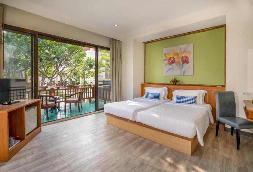 침실 2개 빌라, The Briza Beach Resort, Samui Sha Plus