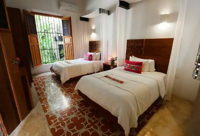 デラックスの４人部屋, Casa De Las Palomas Boutique Hotel By Paloma S Hotels   Adults Only