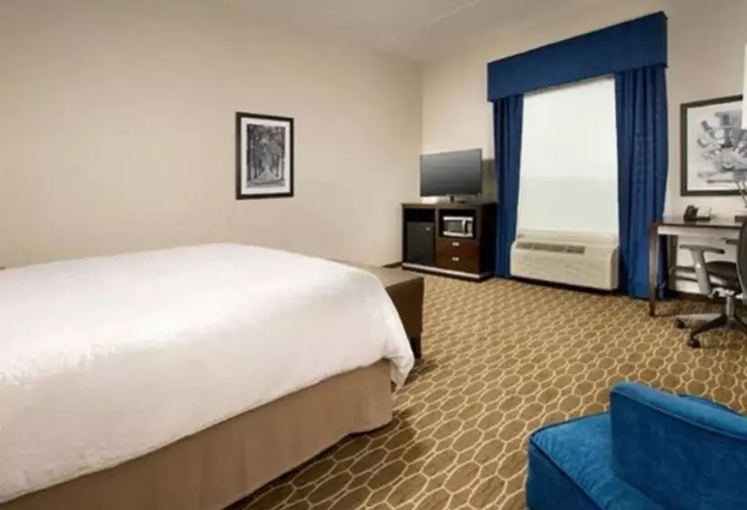 キングサイズベッドのスタンダードルーム, Hampton Inn & Suites Washington Dc North/gaithersburg