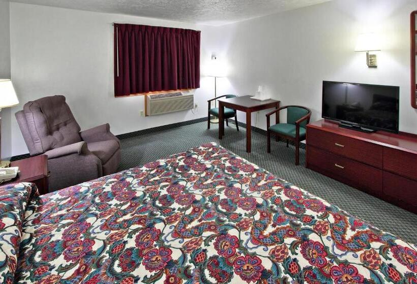 キングサイズベッドのスタンダードルーム, Cadillac Inn