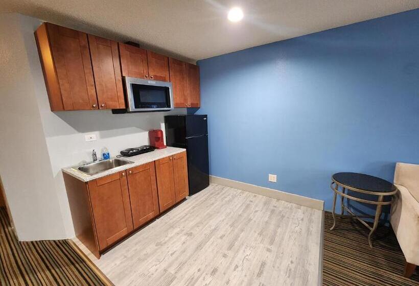 带大床的标准工作室, Windsor Place Inn