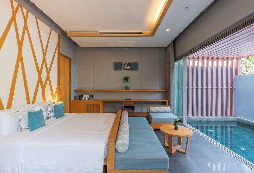 빌라 1 베드룸 - 수영장, Synergy Samui