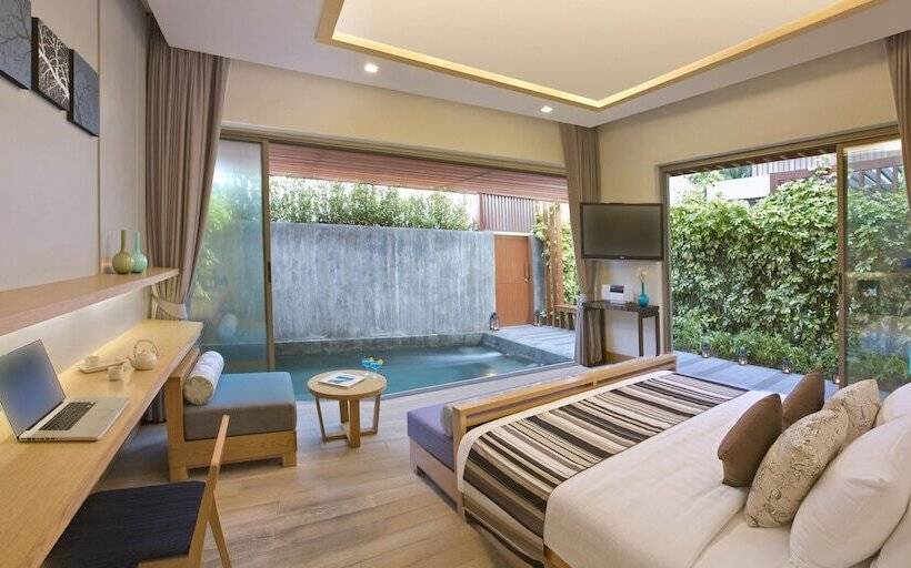 빌라 1 베드룸 - 수영장, Synergy Samui