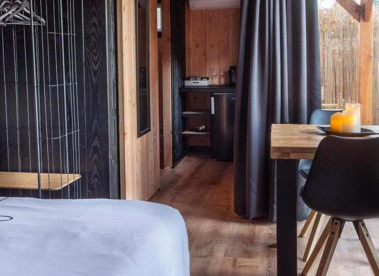 シャレー1寝室, Casa Aan De Plas, B&b Met Sauna En Hottub Of Jacuzzi