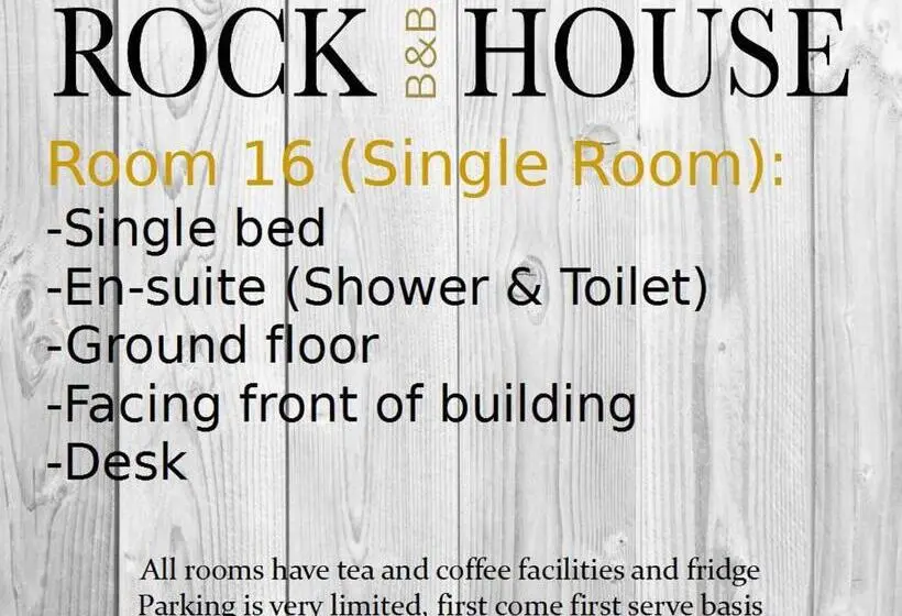 スタンダードシングルルーム, Rock House Bed And Breakfast