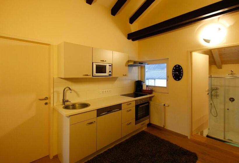 Апартаменты 2 Спальни с Балконом, Alpenlandhaus Menardi