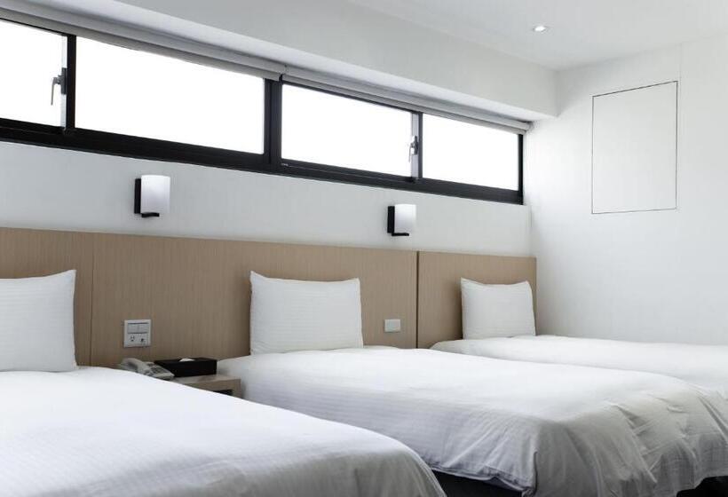اتاق استاندارد سه نفره, Hub Hotel   Songshan Airport Branch