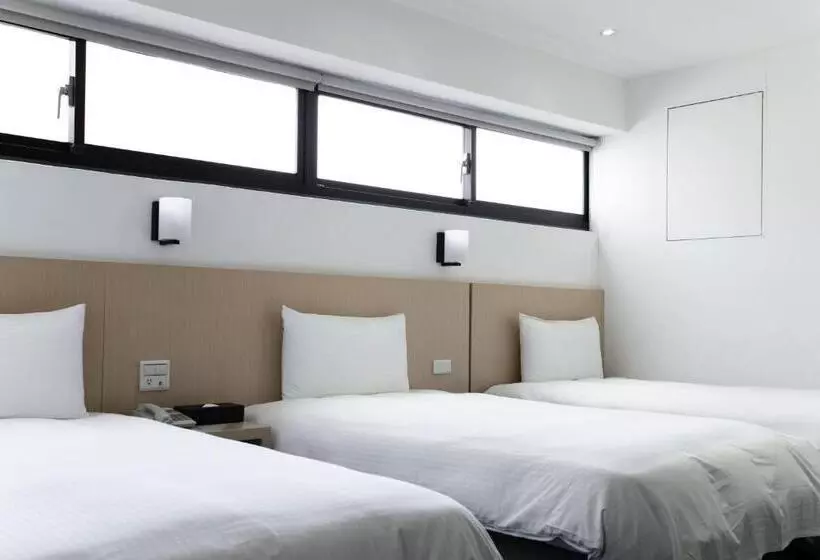 اتاق استاندارد سه نفره, Hub Hotel   Songshan Airport Branch