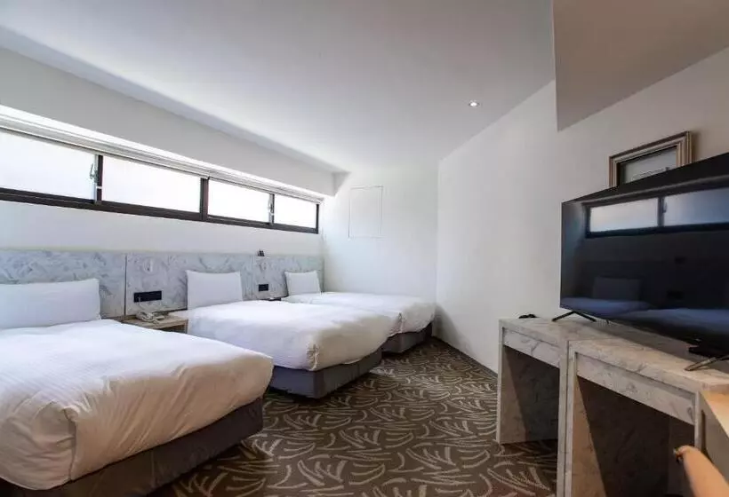 اتاق استاندارد سه نفره, Hub Hotel   Songshan Airport Branch