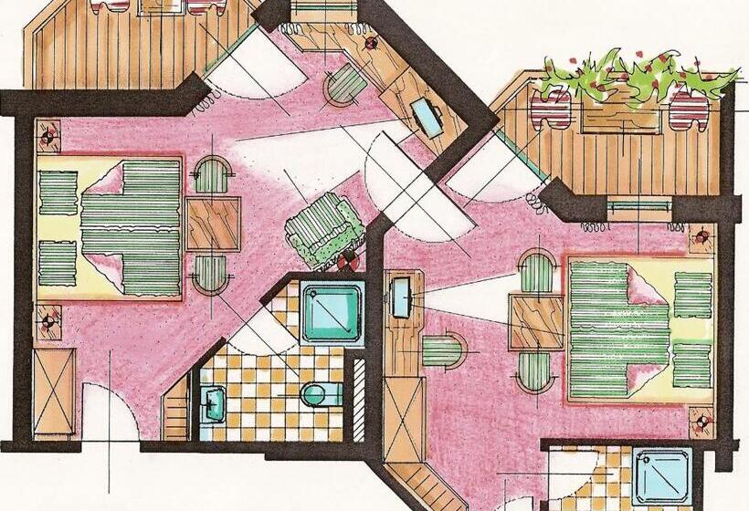 اتاق خانوادگی, Naturhotel Outside