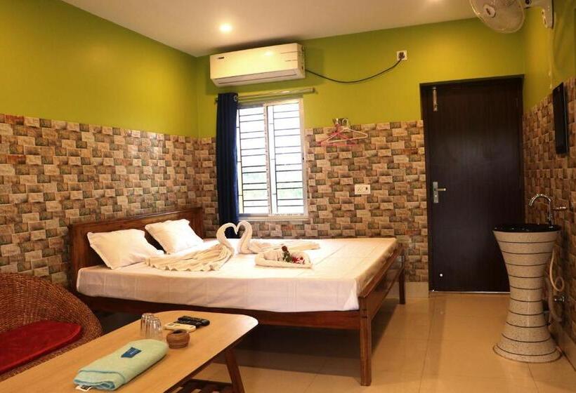 Номер Deluxe, Resort Neel Nirjan !! Best Family Resort In Bolpur Santiniketan With Swimming Pool !!