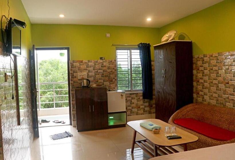 Номер Deluxe, Resort Neel Nirjan !! Best Family Resort In Bolpur Santiniketan With Swimming Pool !!