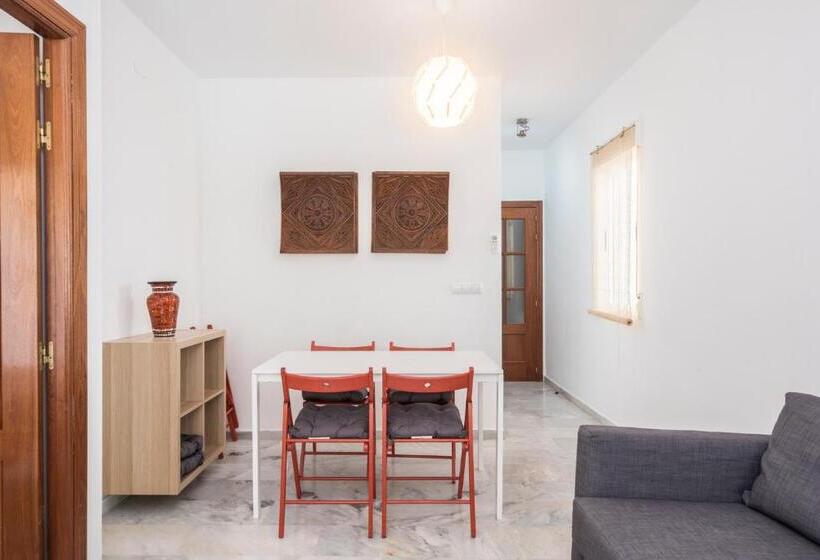 آپارتمان 1 خوابه با چشمانداز استخر, Apartamentos Granata