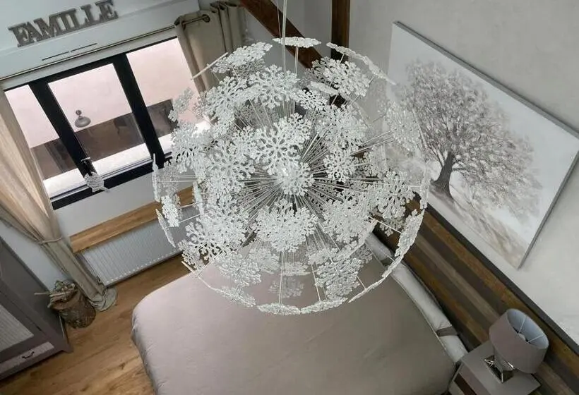 デラックスの４人部屋, Maison D Hôtes L Atelier Du Charmois