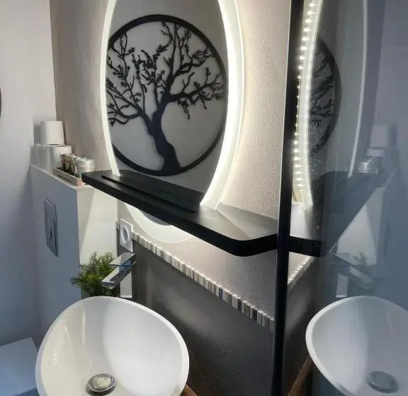 デラックスの４人部屋, Maison D Hôtes L Atelier Du Charmois
