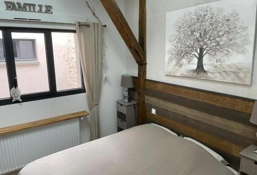 デラックスの４人部屋, Maison D Hôtes L Atelier Du Charmois