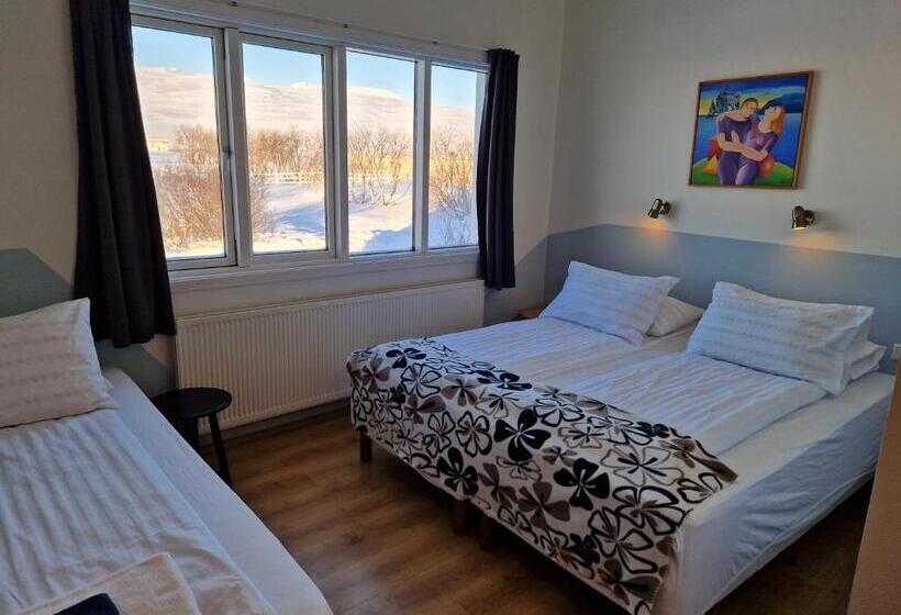 اتاق استاندارد سه نفره, Gauksmýri Guesthouse Lodge