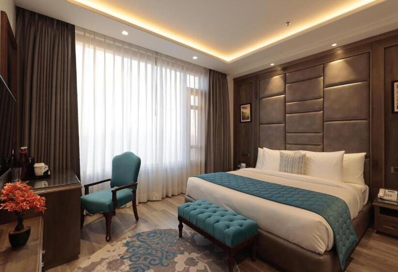 اتاق استاندارد با تخت بزرگ, Welcomheritage Elysium Resort & Spa