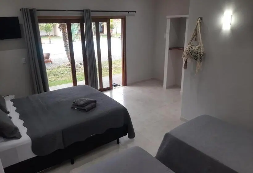 デラックスの4人部屋, Pousada Casa Du Soleil Camocim