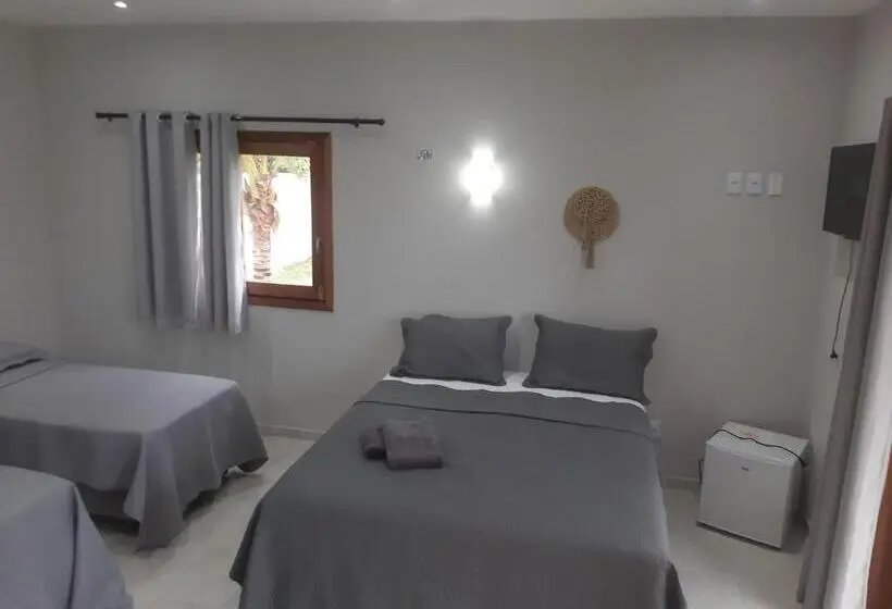 デラックスの4人部屋, Pousada Casa Du Soleil Camocim