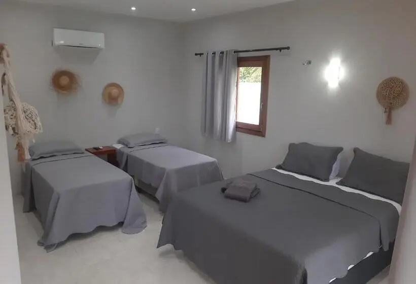 デラックスの4人部屋, Pousada Casa Du Soleil Camocim