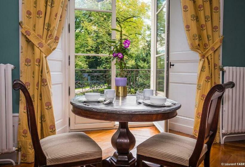 غرفة قياسية مزوَّدة بتراس, Chateau De Maillat