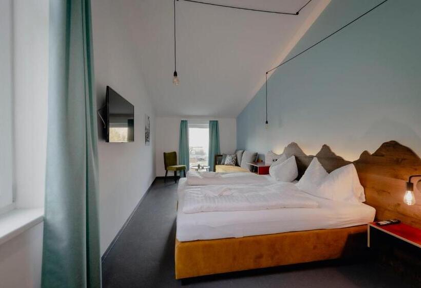 标准间带阳台, Bett & Berg Bad Ischl, Self Check In