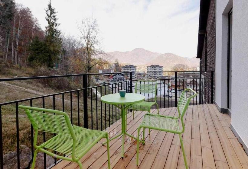 Номер Стандарт с Балконом, Bett & Berg Bad Ischl, Self Check In