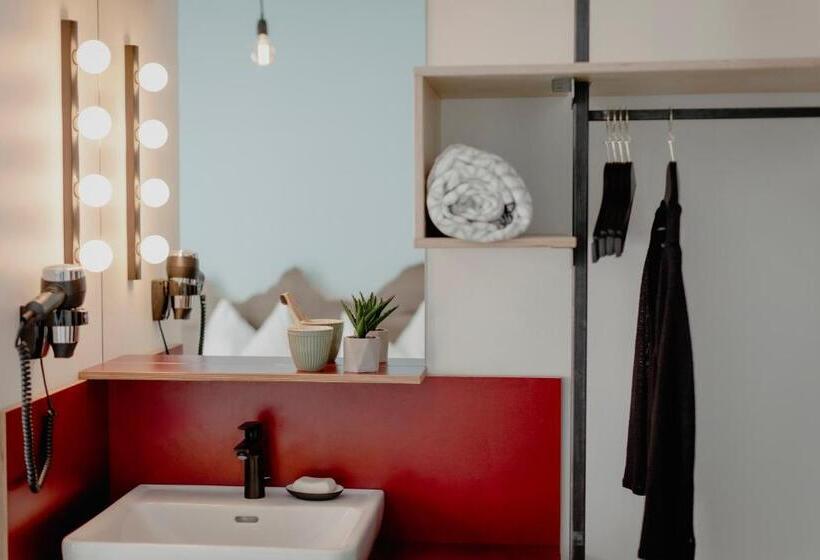 标准间带露台, Bett & Berg Bad Ischl, Self Check In