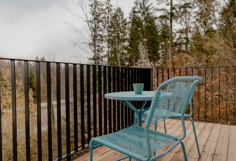 标准间带阳台, Bett & Berg Bad Ischl, Self Check In